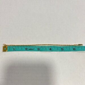 Gold Plated Rope Chain Bracelet